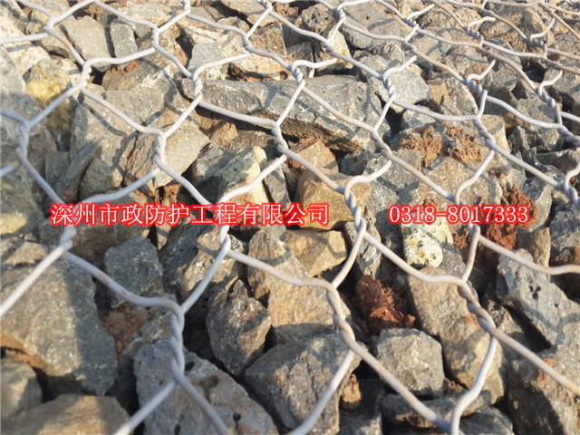 河口宾格石笼网箱封盖施工及质量控制