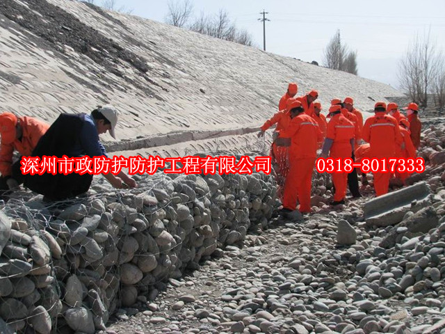 新疆5%锌铝合金格宾网具有较高的抗腐蚀性能适合治理黄河